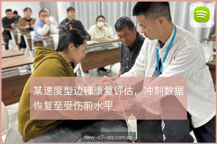 某速度型边锋康复评估，冲刺数据恢复至受伤前水平